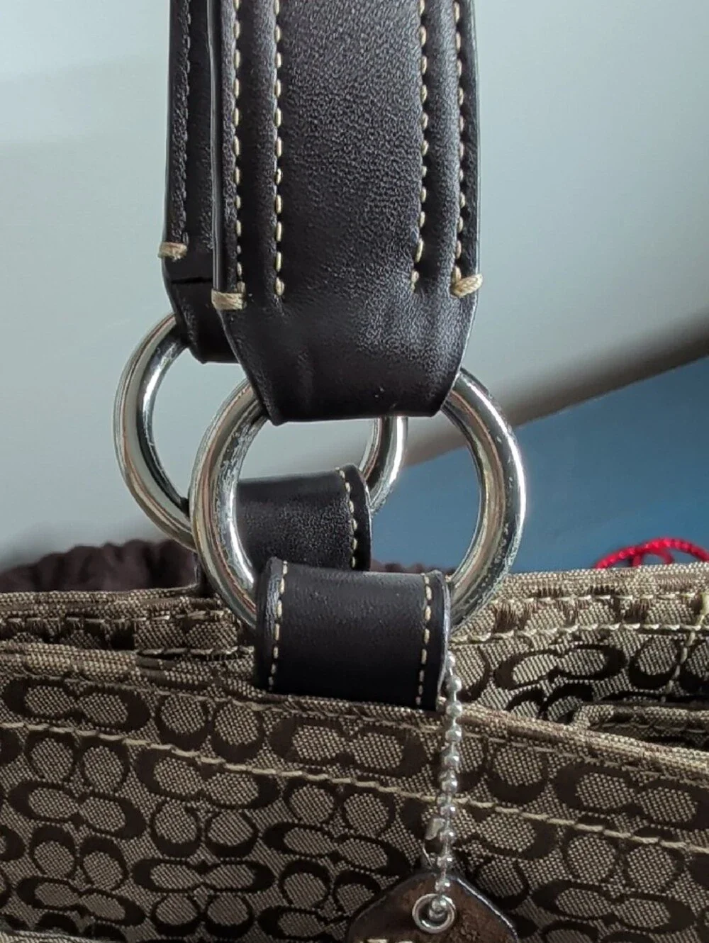 Coach Brown Soho Signature Buckle Tote Style 6427